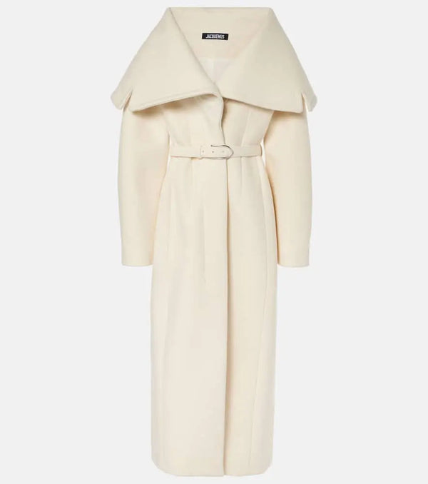 Jacquemus Le Manteau Caruso belted wool coat | LYBSTORE