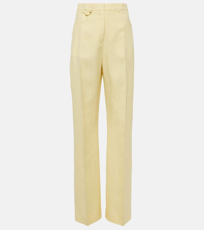 Jacquemus Le Pantalon Sauge high-rise straight pants