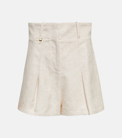 Jacquemus Le Short Bari pleated shorts