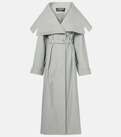 Jacquemus Le Trench Caruso oversized trench coat