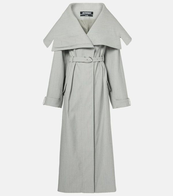 Jacquemus Le Trench Caruso oversized trench coat | LYBSTORE