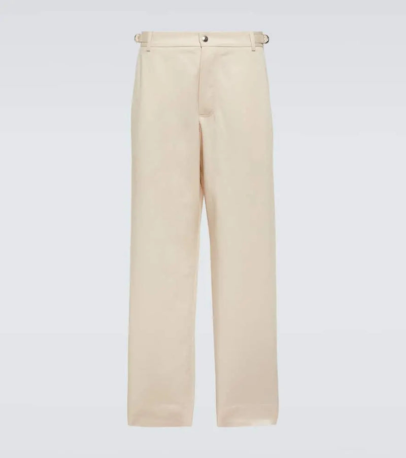 Jacquemus Le pantalon Jean cotton and linen pants | LYBSTORE