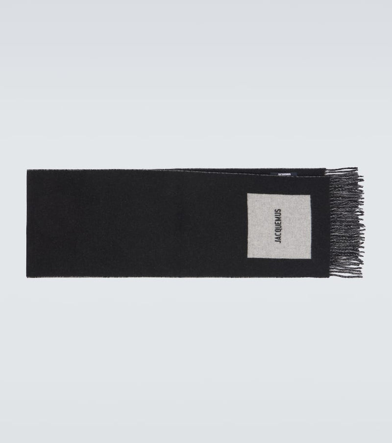 Jacquemus L'écharpe Rond Carré wool scarf