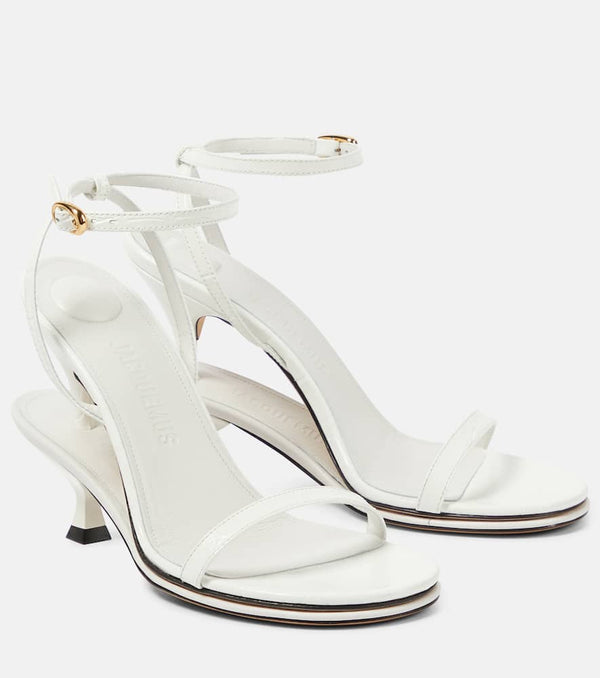 Jacquemus Les Doubles Sandales leather sandals