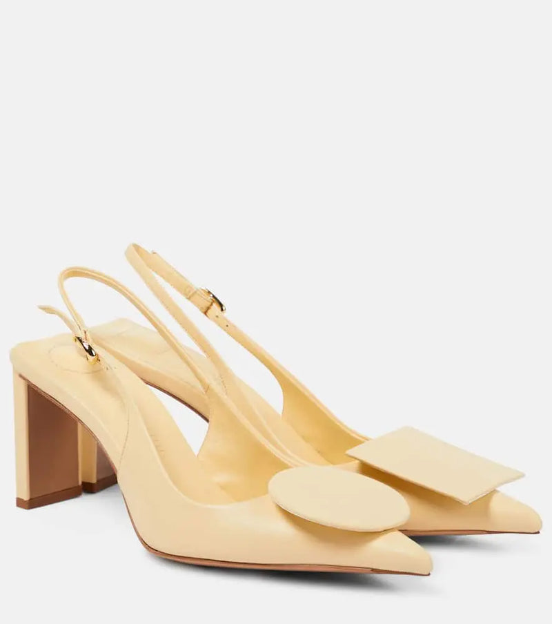 Jacquemus Les Slingbacks Duelo Hautes slingback pumps | LYBSTORE