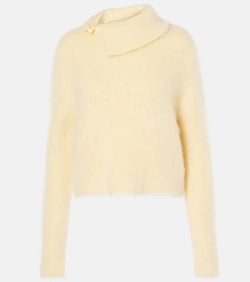 Jacquemus Marina mohair and wool-blend sweater