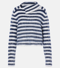 Jacquemus Marina striped wool-blend sweater