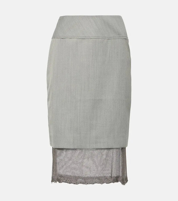 Jacques Wei Midi skirt | LYBSTORE