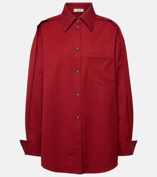 Jacques Wei Wool-blend shirt