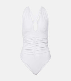 Jade Swim Capri gathered swimsuit | LYBSTORE