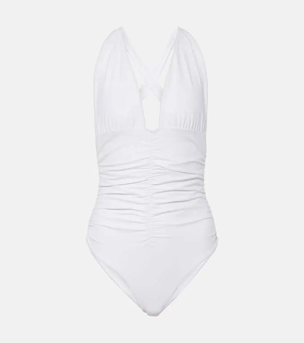 Jade Swim Capri gathered swimsuit | LYBSTORE