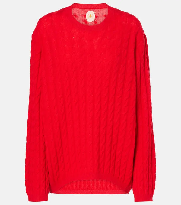 Jardin des Orangers Cable-knit wool and cashmere sweater | LYBSTORE