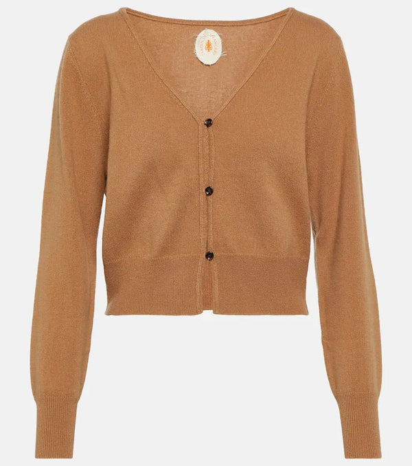 Jardin des Orangers Cropped wool and cashmere cardigan | LYBSTORE