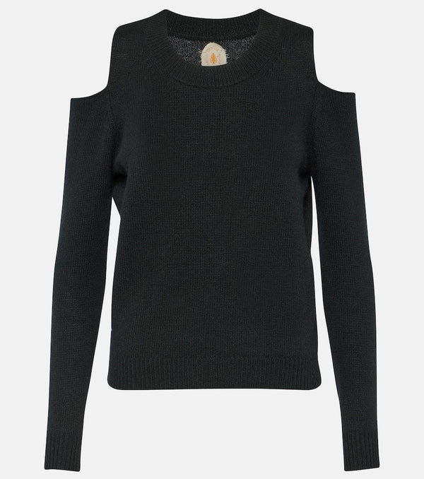 Jardin des Orangers Cutout wool and cashmere sweater