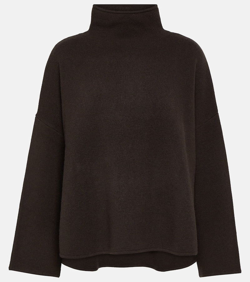 Jardin des Orangers Mockneck wool and cashmere sweater