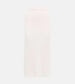 Jardin des Orangers Ribbed-knit cashmere skirt | LYBSTORE