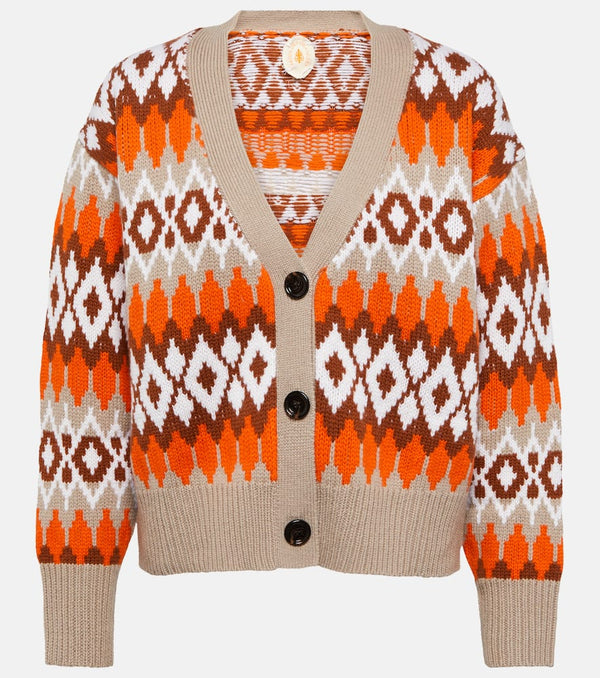 Jardin des Orangers Wool and cashmere cardigan