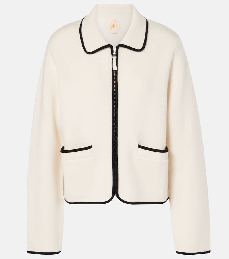 Jardin des Orangers Wool and cashmere jacket