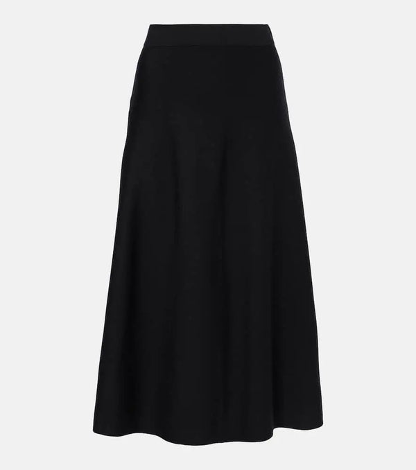 Jardin des Orangers Wool midi skirt | LYBSTORE