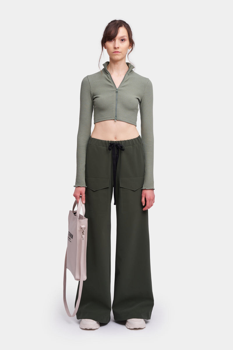 Jarla Trousers Dark Green