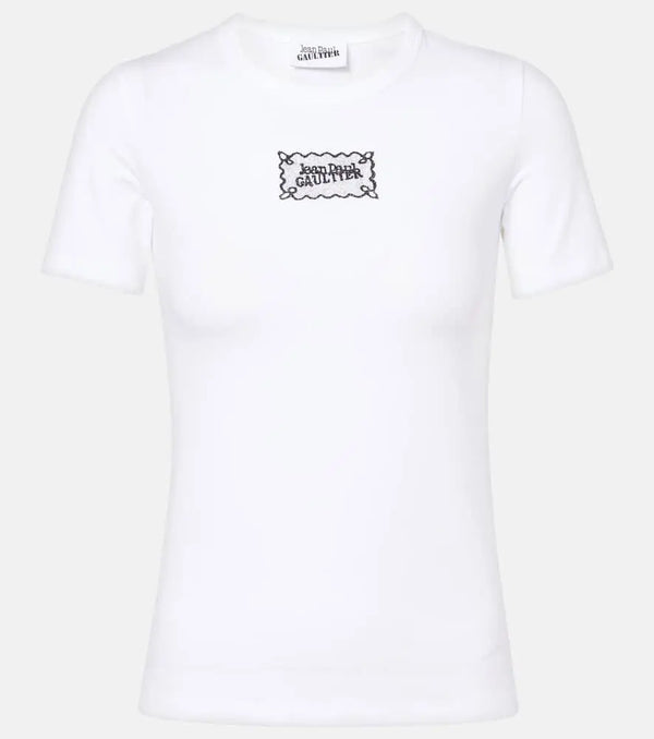 Jean Paul Gaultier Jean Paul Gautier Label cotton T-shirt