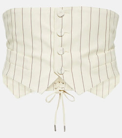 Jean Paul Gaultier Striped corset | LYBSTORE