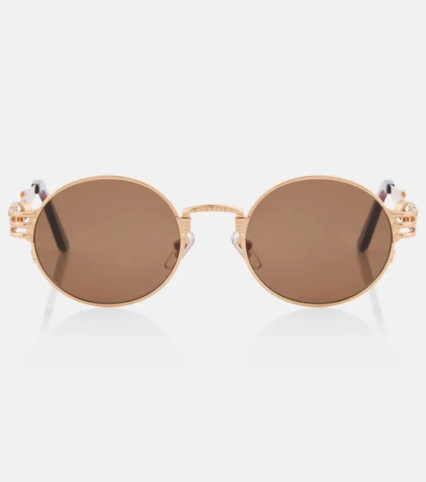 Jean Paul Gaultier x Karim Benzema 56-6106 round sunglasses | LYBSTORE