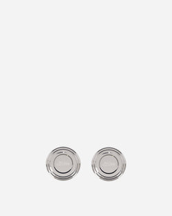 Jean Paul Gaultier Can Earrings Silver