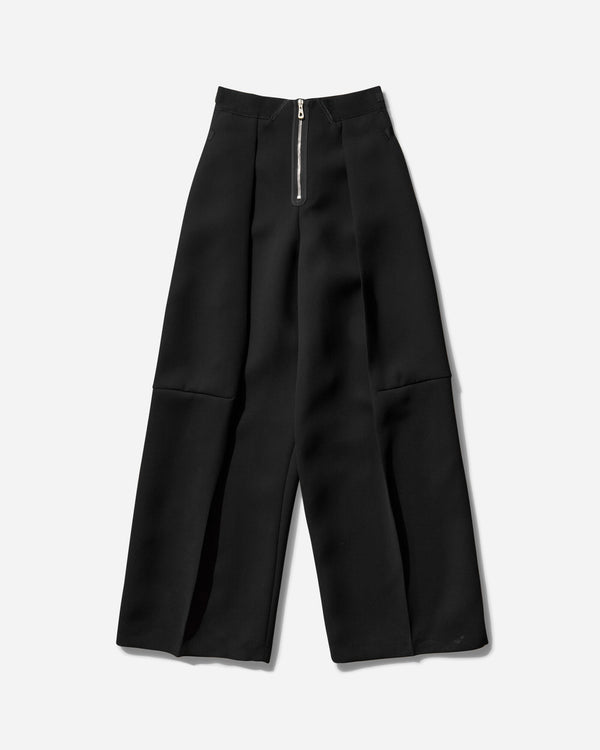 Jean Paul Gaultier Crepe Pants Black