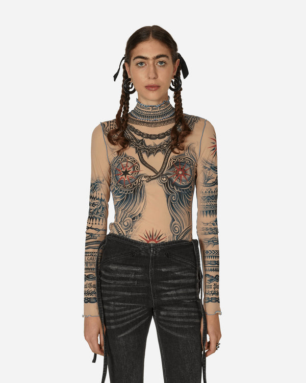 Jean Paul Gaultier Sun Tattoo Top Nude