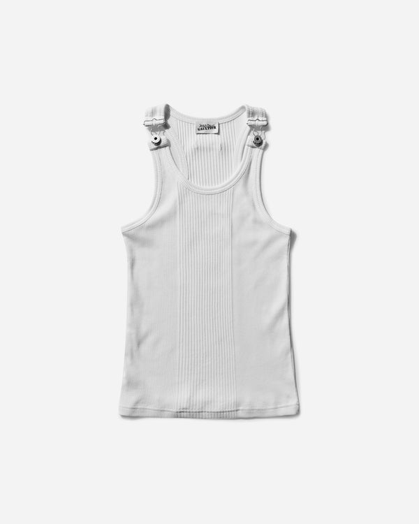 Jean Paul Gaultier Women s Patch Tank Top White