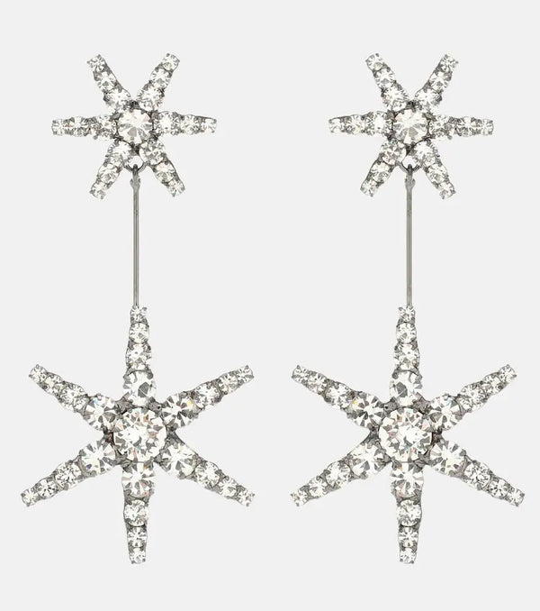 Jennifer Behr Estee crystal drop earrings