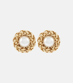 Jennifer Behr Marit 18K gold-plated earrings | LYBSTORE