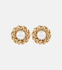 Jennifer Behr Marit 18kt gold-plated earrings