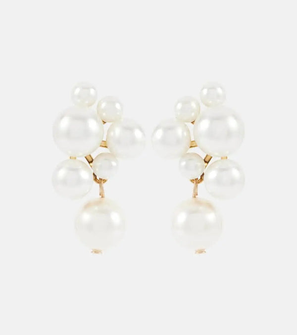 Jennifer Behr Perlita faux pearl earrings | LYBSTORE