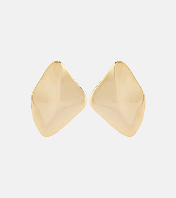 Jennifer Behr Sully Wave 18kt gold-plated earrings