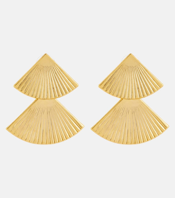 Jennifer Behr Vanna gold-plated earrings