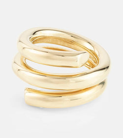 Jennifer Fisher Coil 10kt gold-plated ring