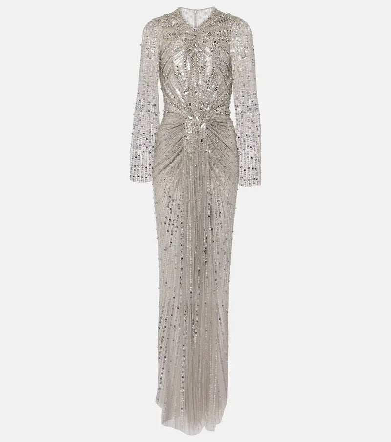 Jenny Packham Anja sequined gown | LYBSTORE