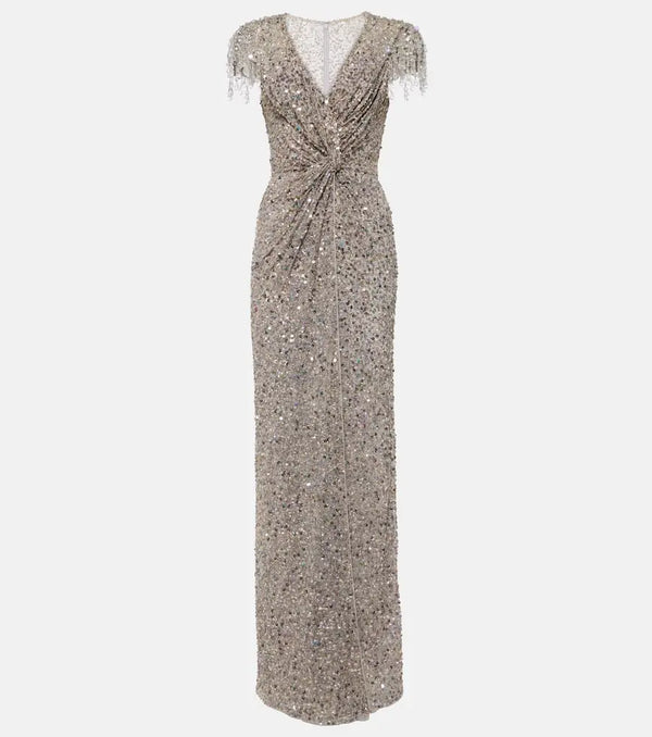 Jenny Packham Bunny Blooms embellished gown | LYBSTORE