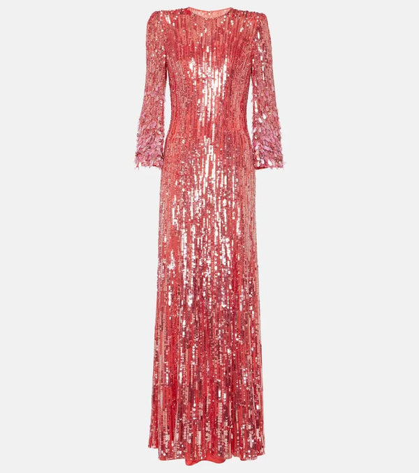 Jenny Packham Sequined gown | LYBSTORE