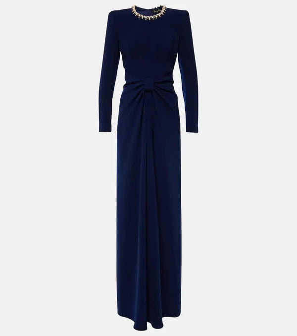 Jenny Packham Sunday embellished crêpe gown | LYBSTORE