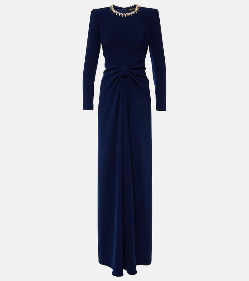 Jenny Packham Sunday embellished crêpe gown