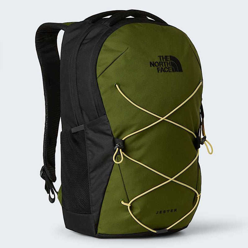 The North Face Jester Backpack Woodland Green tnf Black honeyed Sand