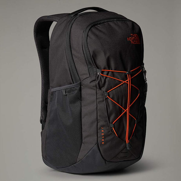 The North Face Jester Backpack Tnf Dark Grey Heather-persian Orange - Npf male