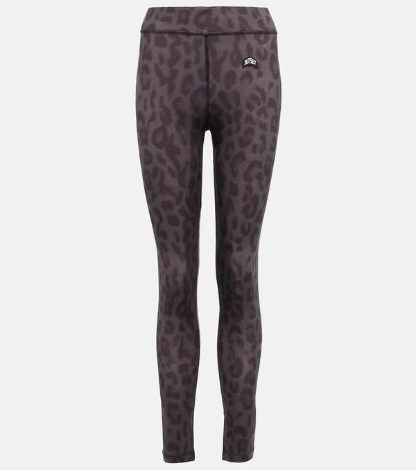 Jet Set Leopard-print ski leggings | LYBSTORE