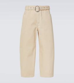 Jil Sander Belted wide-leg jeans