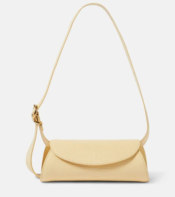 Jil Sander Cannolo Mini leather shoulder bag