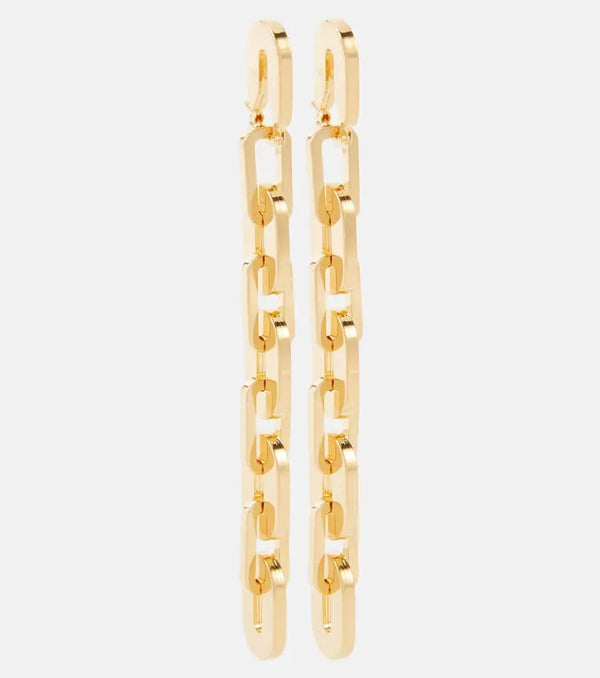 Jil Sander Chain drop earrings | LYBSTORE