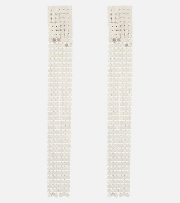 Jil Sander Chainmail drop earrings